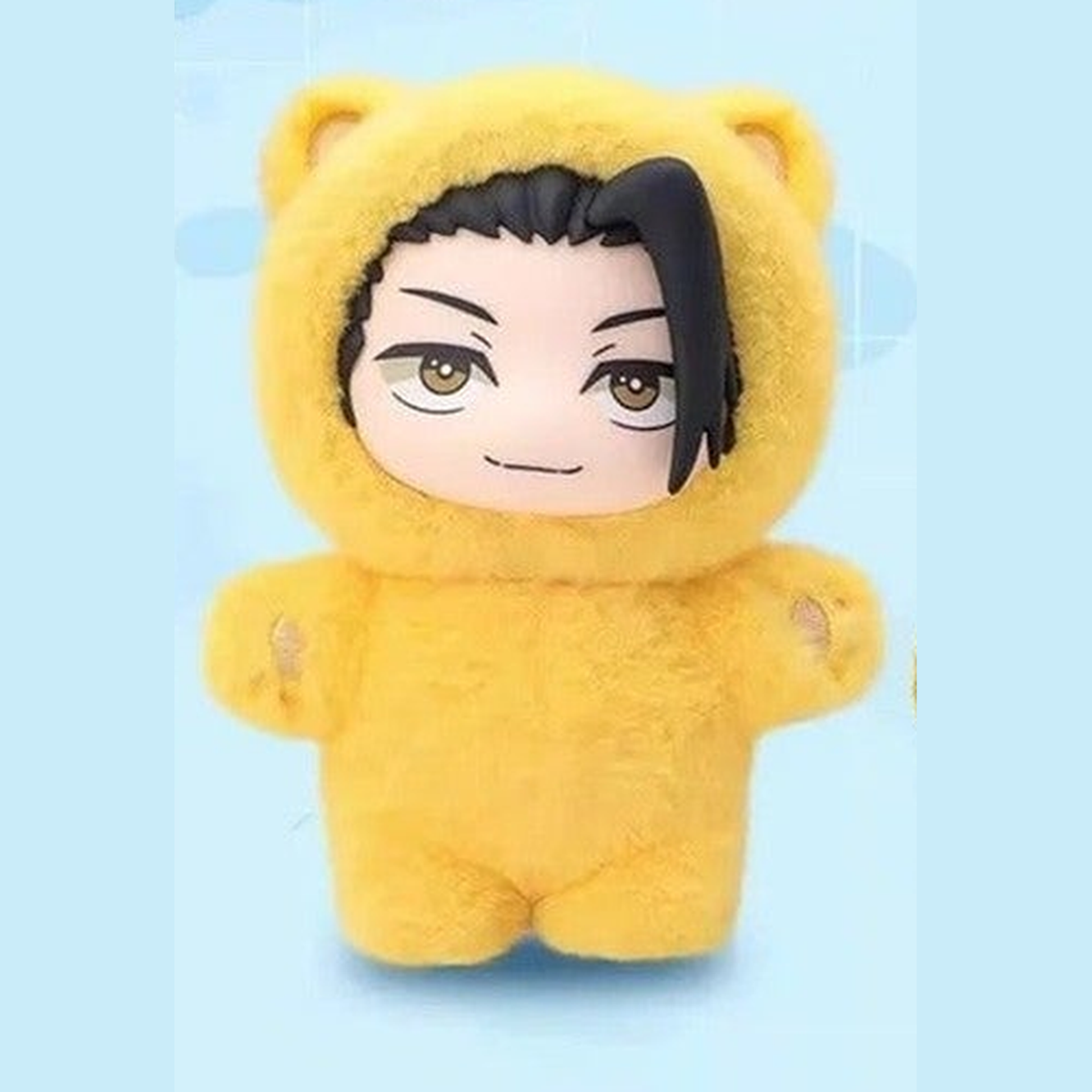 Suguru Geto cat-ear plush design; named option reference