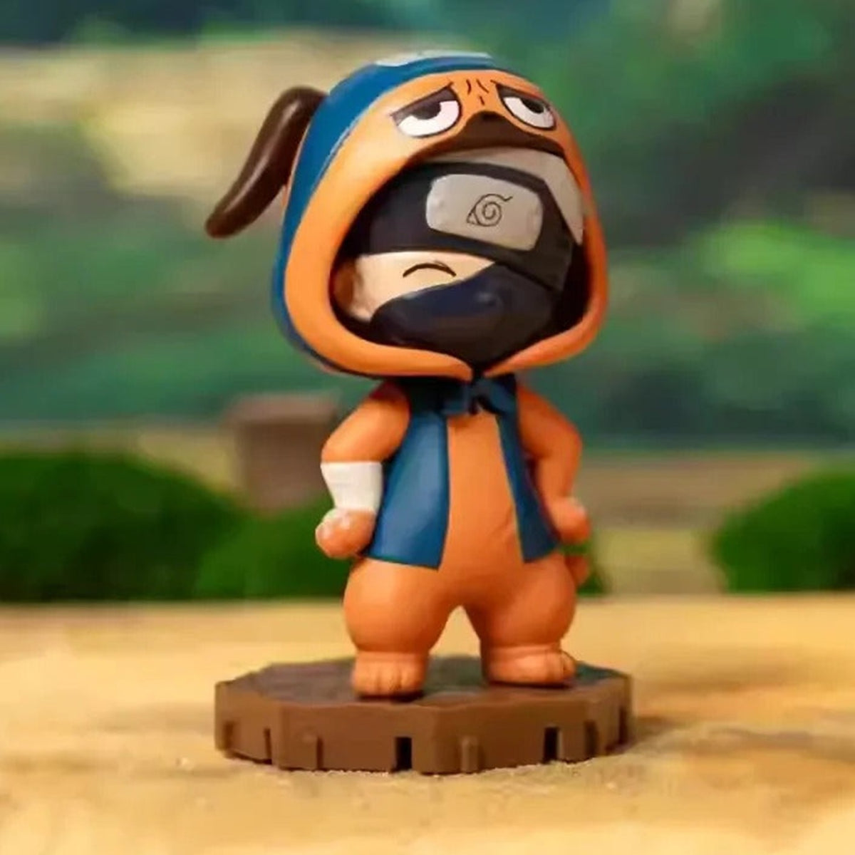 Naruto Pajamars Series Figures Blind Box - Kakashi hooded figure example; illustrative series image, contents depend on purchase option