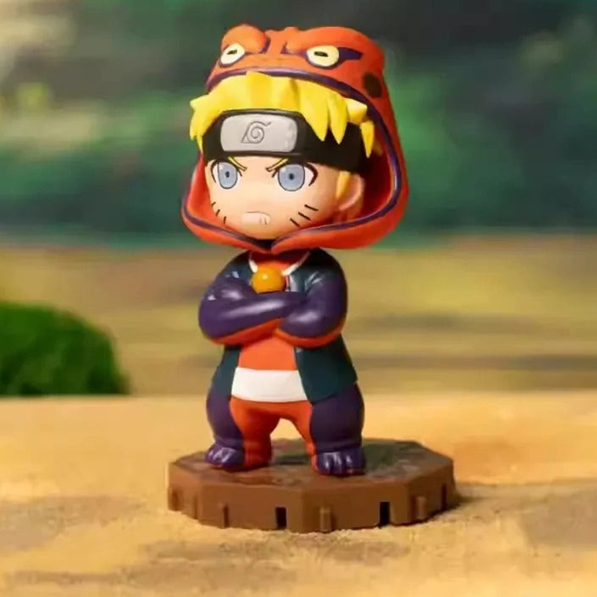 Naruto Pajamars Series Figures Blind Box - Naruto hooded seated figure example; illustrative series image, contents depend on purchase option