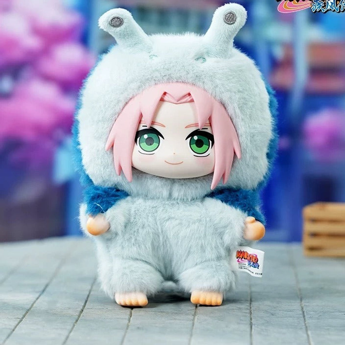 Naruto Beast Party Series Plush Dolls, Blind Box - Sakura pale beast costume plush example; illustrative series image, contents depend on purchase option