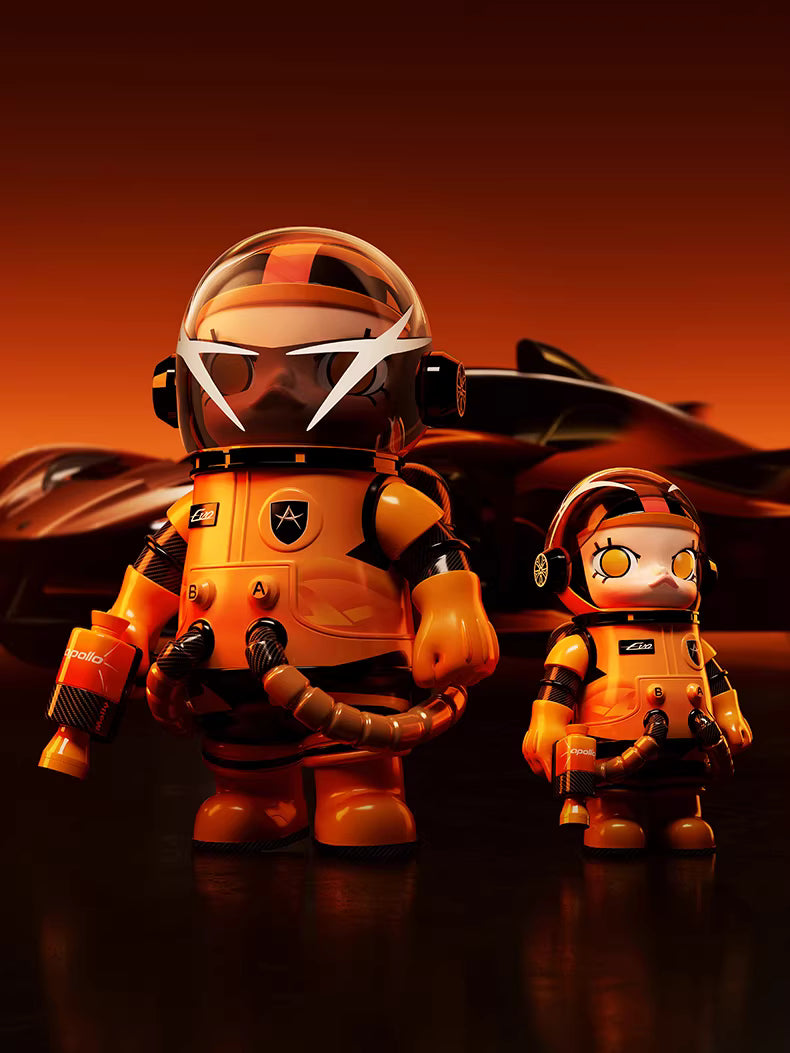 MEGA SPACE MOLLY APOLLO — two-size display, not a two-piece set