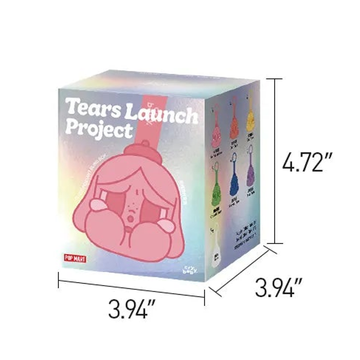 CRYBABY Tears Launch Project Series Plush Pendant — single blind box