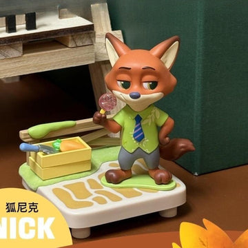 DSN Zootopia Autumn Garden Series Figures, Blind Box - Nick Autumn Garden figure design example; illustrative series image, contents depend on purchase option