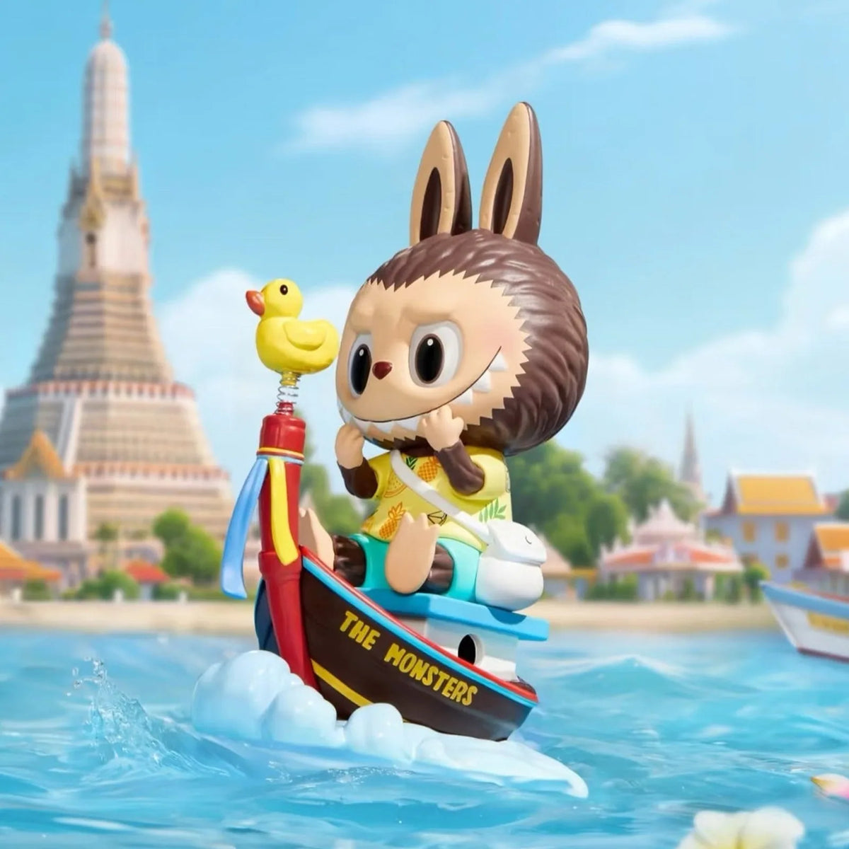 Labubu The Monsters Long-Tail Boat (Thailand Exclusive) Figure — Gallery 1 | KikiBuddies