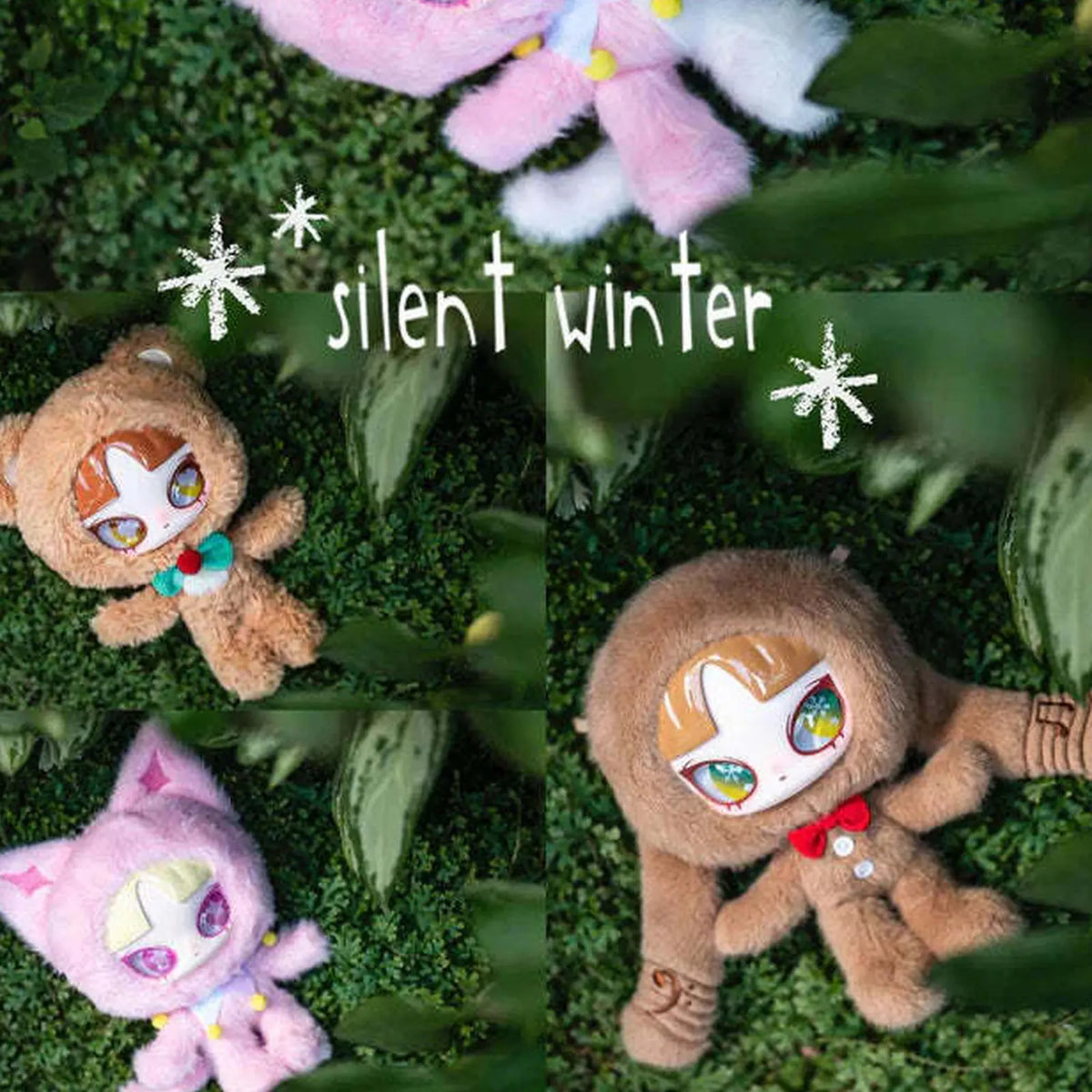 INN'S Silent Winter Series Plush Dolls, Blind Box — Silent Winter plush scene examples; series example, not guaranteed selection