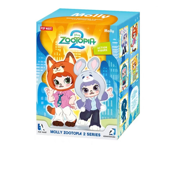 MOLLY Zootopia 2 Series 1/12 Action Figure, Blind Box — single blind box packaging