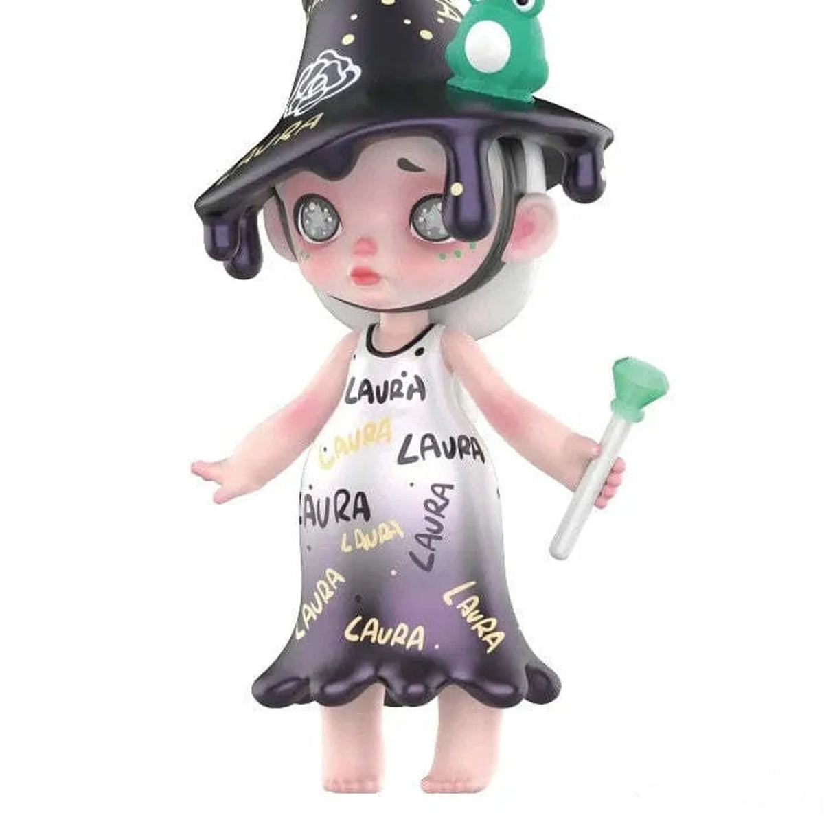 Laura Forest Elf Series Blind Box — Black umbrella-hat secret figure example; series example, not guaranteed selection