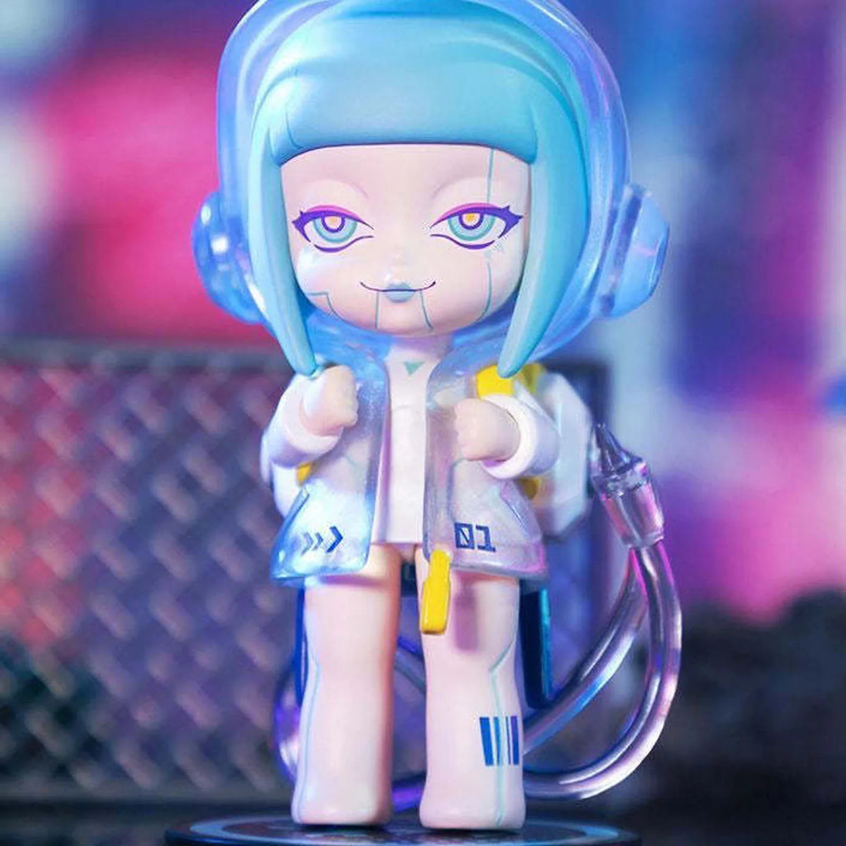 KAYLA X K-Zone Series Blind Box - Blue figure detail with upper head cropped; random design not guaranteed