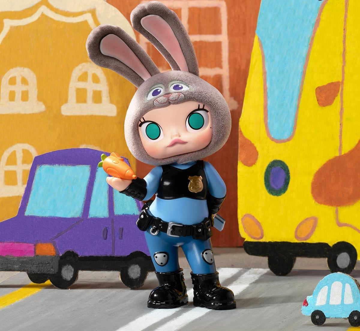 MOLLY × Zootopia Co-branded Series Figure, Blind Box — possible series design; not a confirmed purchase option
