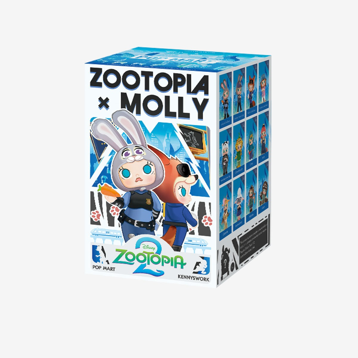 MOLLY × Zootopia Co-branded Series Figure, Blind Box — single blind box packaging