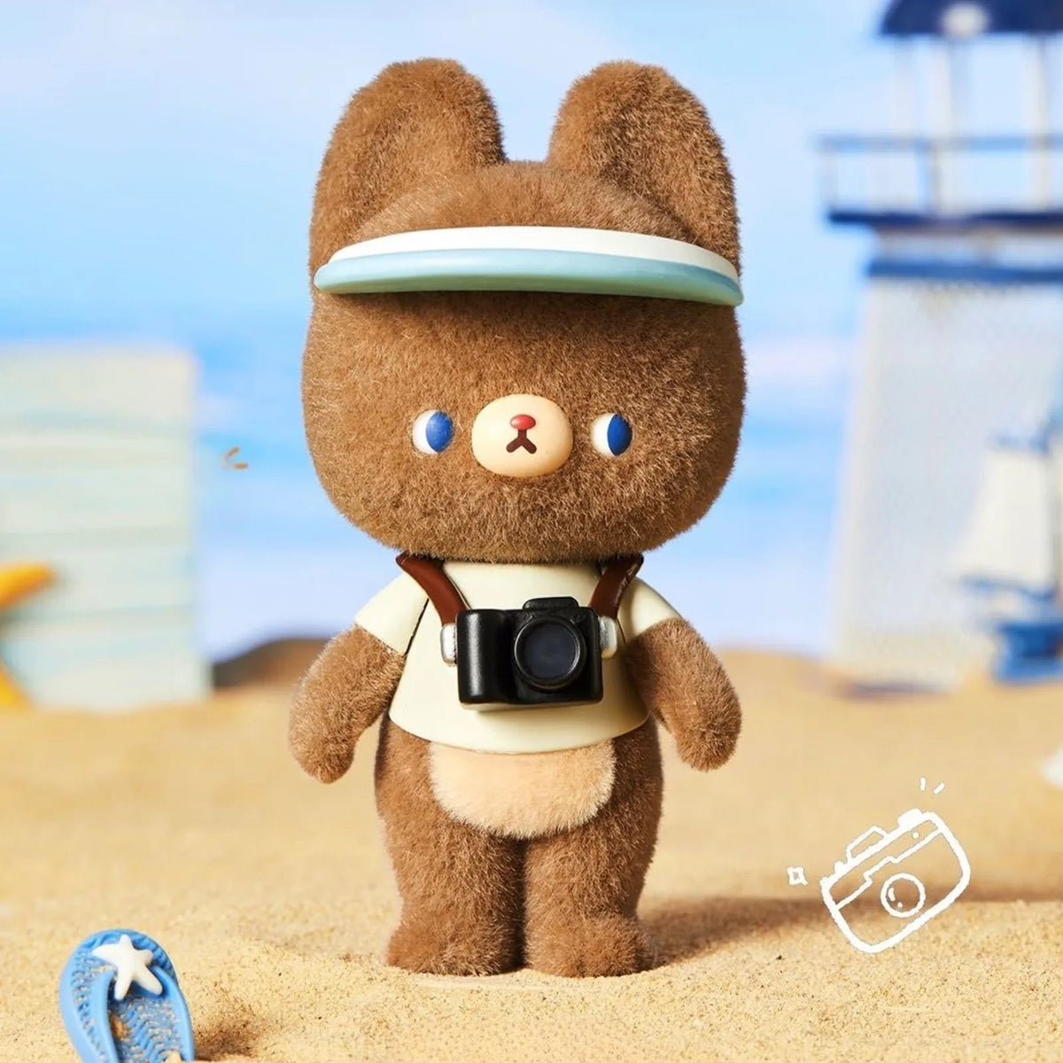 KUMARU character with a visor and camera design; exact series reference, random purchase does not guarantee pictured design