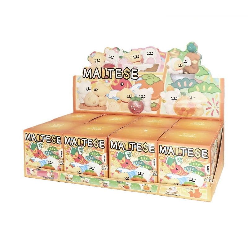 Maltese Lucky Paws eight-box display case packaging — 1 SET (8 BOXES)
