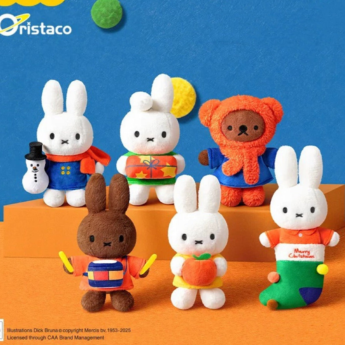 Miffy Winter Series Plush Blind Box - Miffy Winter plush series designs; illustrative series image, contents depend on purchase option
