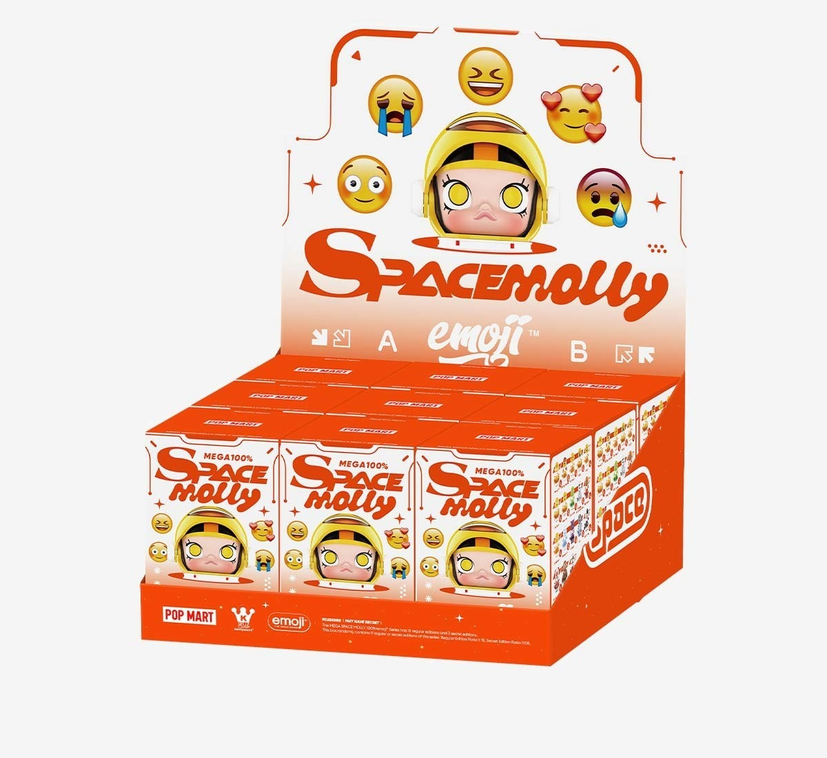 Packaged set of 9 blind boxes