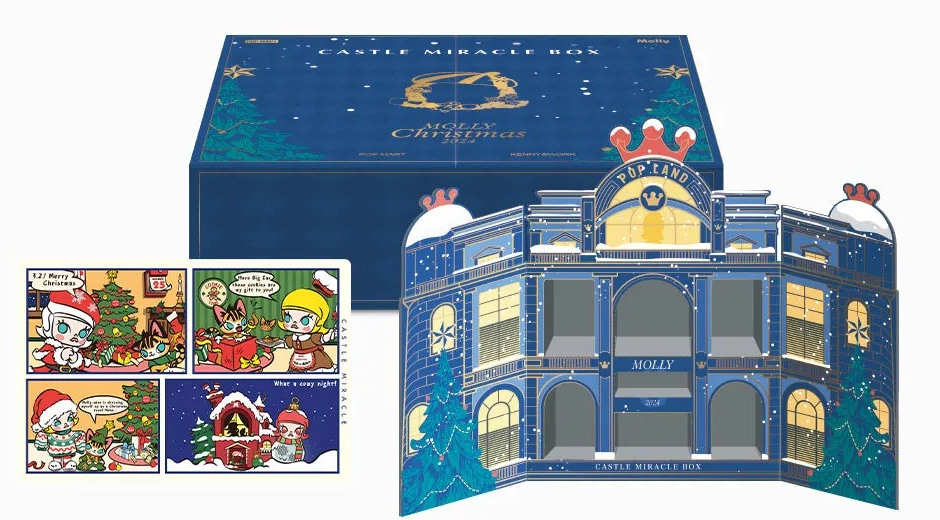 MOLLY Castle Miracle Box Series Figures — complete castle gift box