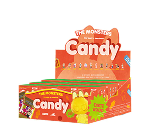 THE MONSTERS Candy Series - 12-box display case packaging