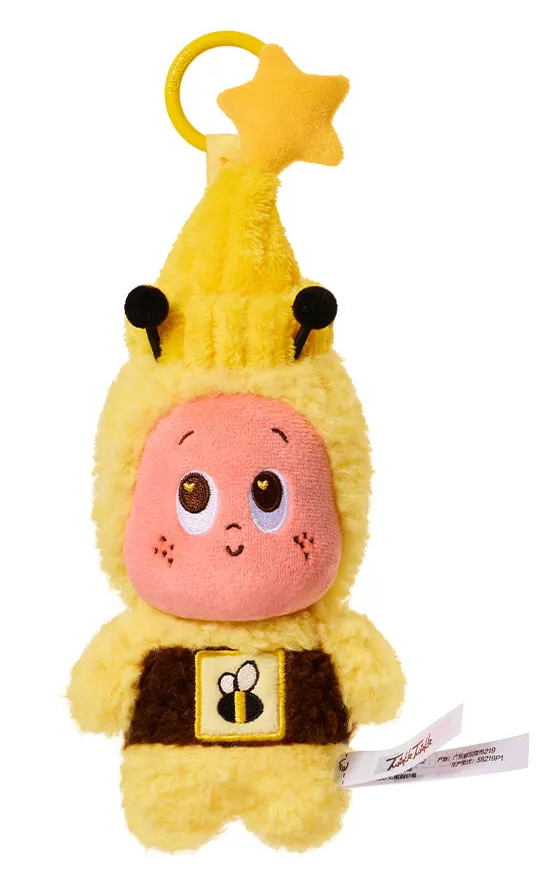 POP MART MOON GELATO Series Honey Plush Pendant - front view