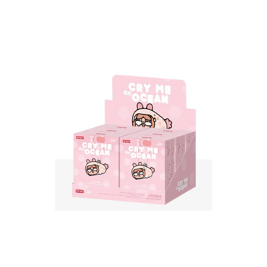 CRYBABY Cry Me an Ocean Series 3-in-1 Detachable Phone Charm — packaged set of 6 boxes
