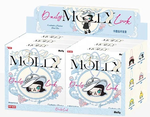 MOLLY Daily Look cardholder six non-repeating blind boxes packaging
