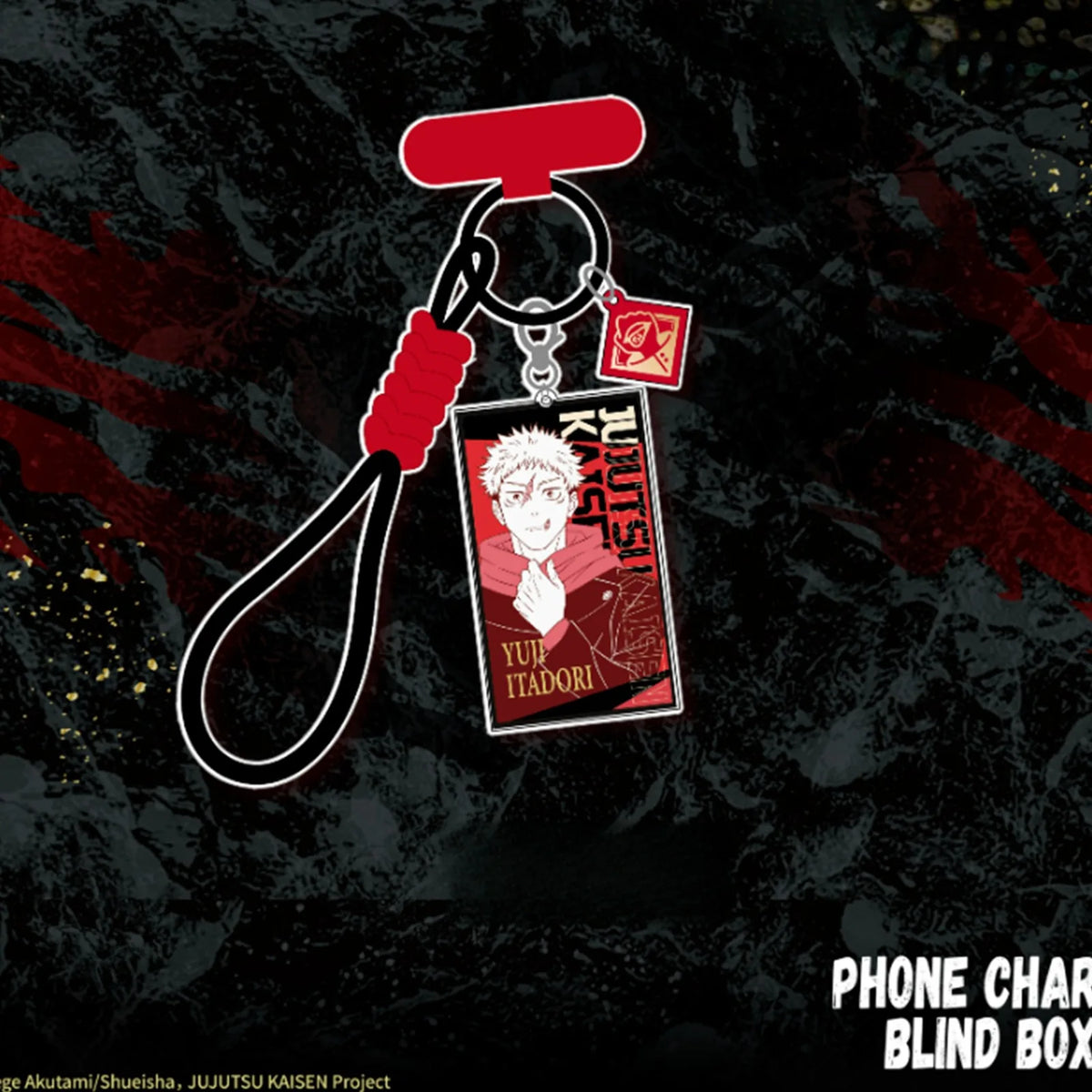 Jujutsu Kaisen Culling Game Series Phone Charm Blind Box — Yuji Itadori phone-charm example; random boxes do not guarantee this design