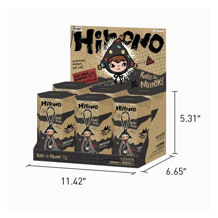 HIRONO Echo Series 2-in-1 Cable — packaged set of 6 boxes