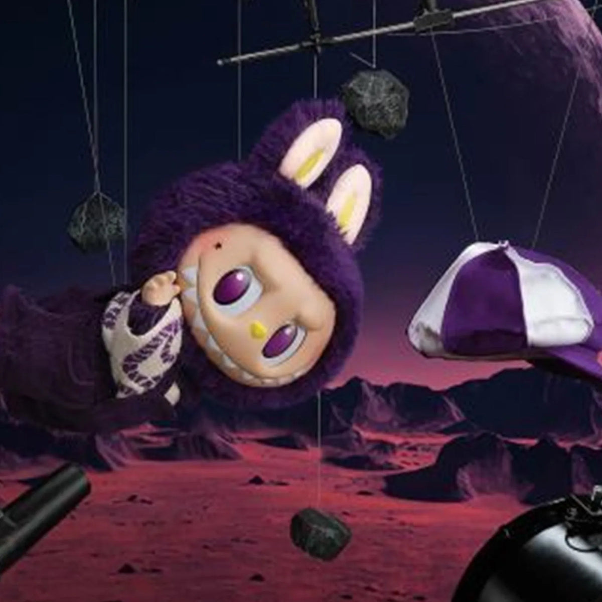 LABUBU x PRONOUNCE BE FANCY NOW Vinyl Plush Doll, Global Limited — Gallery 4 | KikiBuddies