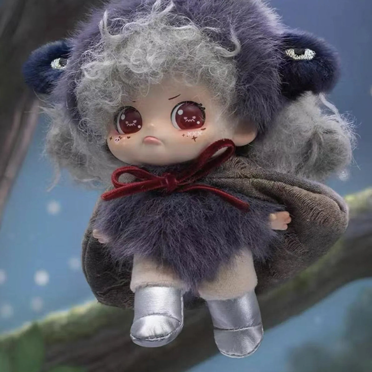 KOKOSA The Monster Inside Me Series Plush Pendant Blind Box — Dark costume secret plush example; series example, not guaranteed selection