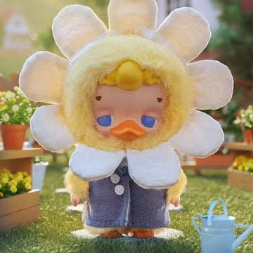 KNOW KNOW MONSTER Countryside Growth Series Plush Pendant Blind Box - Flower themed complete plush pendant example; display props not included; random design not guaranteed