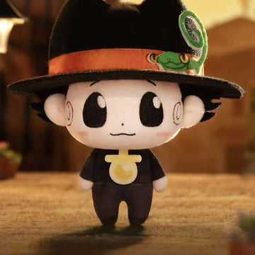 HITMAN REBORN! Versatile Reborn Series Plush Pendant Blind Box — Black outfit and hat Reborn plush example; series example, not guaranteed selection