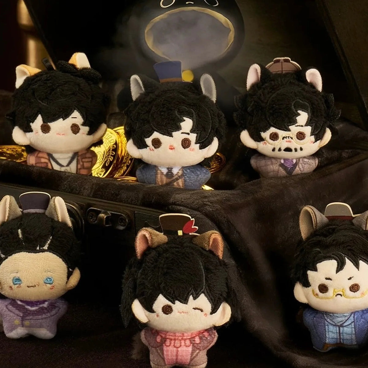 Lord of the Mysteries Meow Lord Series Plush Pendant Blind Box — Meow Lord plush-pendant series group; illustrative assortment