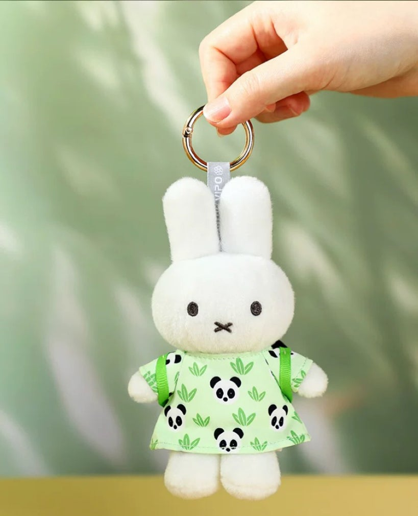 VIPO Miffy Panda Series Plush Pendant - backpack complete pendant | KikiBuddies