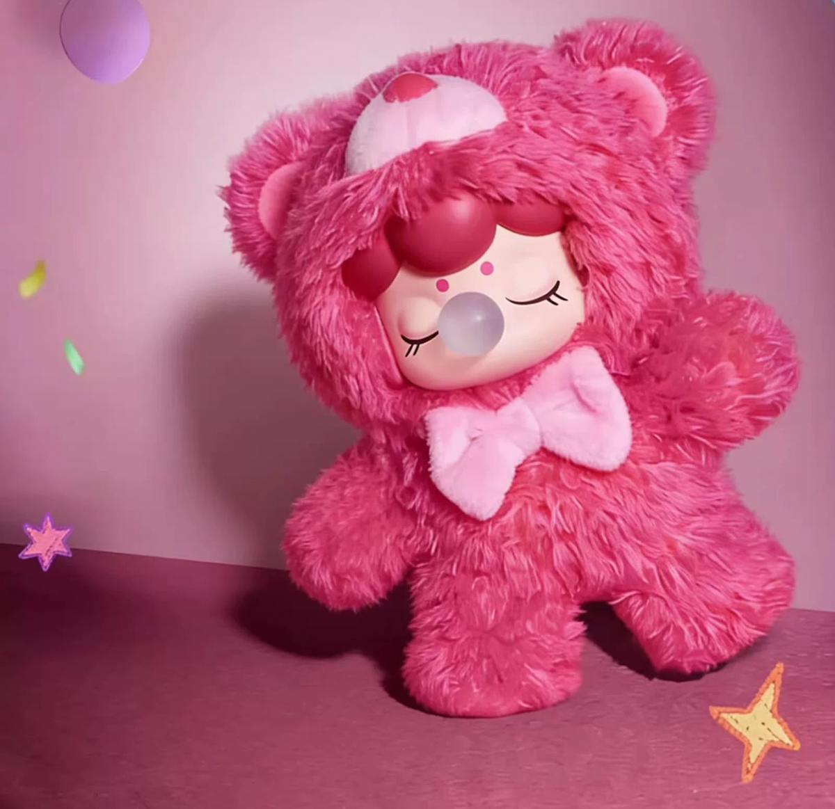 Rose Joy regular design — complete plush pendant