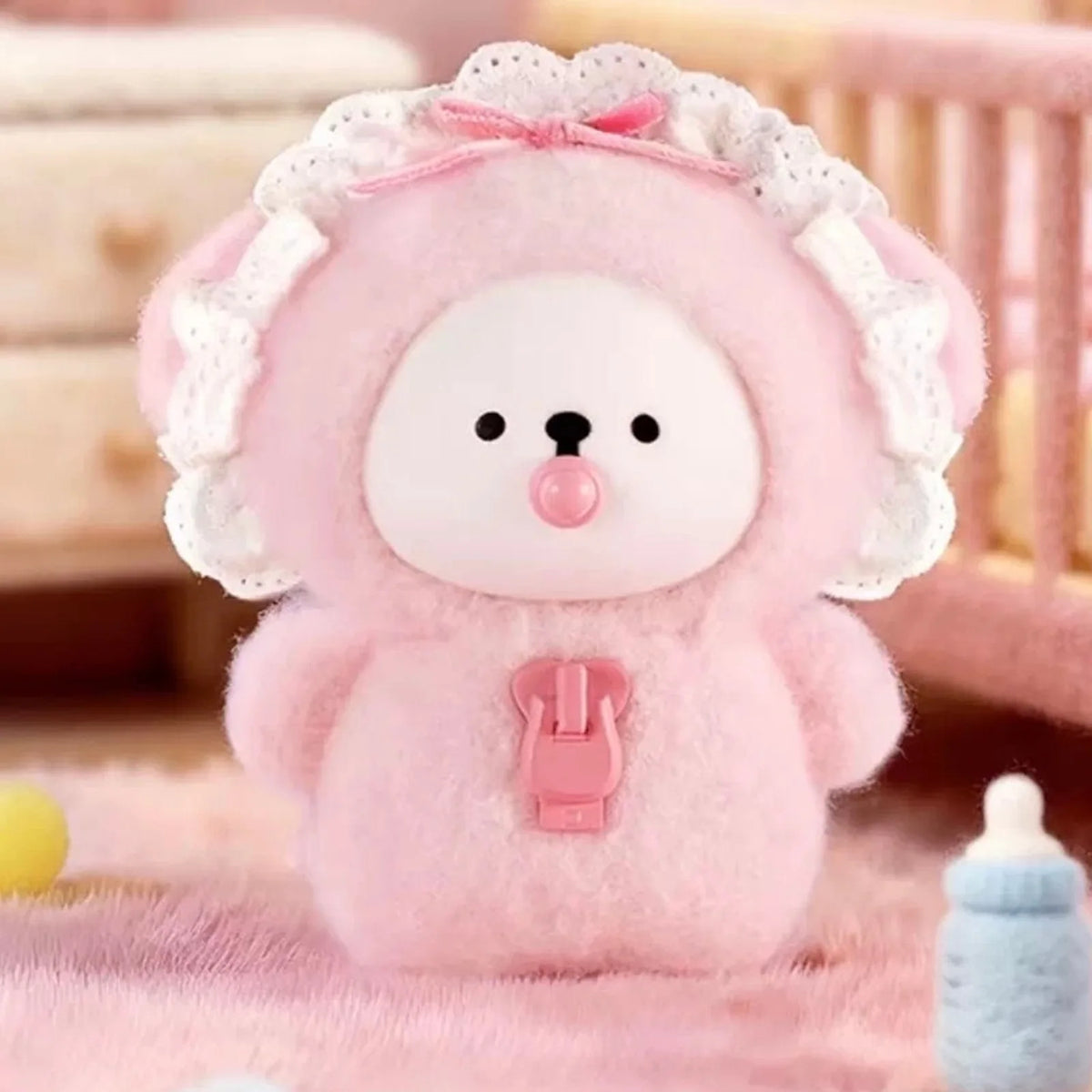 Maltese My Best Buddies pink Baby costume plush detail; example design