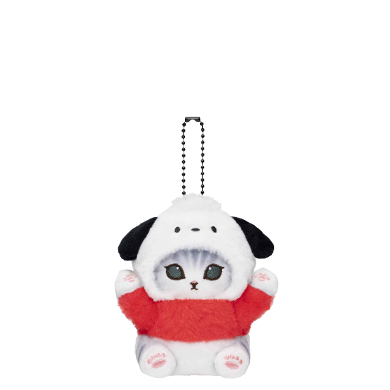 Pochacco Mofusand and Sanrio confirmed plush pendant