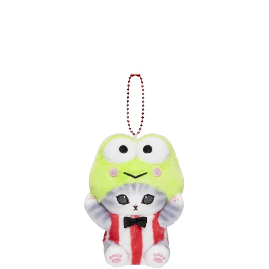 Kerokerokeroppi Mofusand and Sanrio confirmed plush pendant
