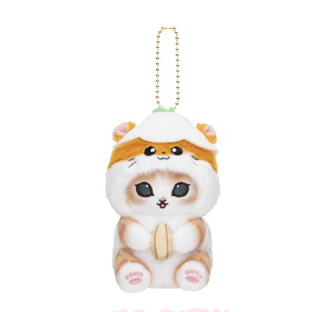 Coro Coro Kuririn Mofusand and Sanrio confirmed plush pendant