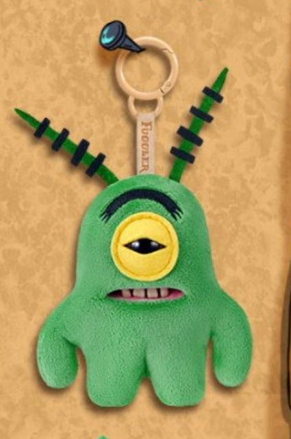 Fuggler SpongeBob — PLANKTON original pendant view