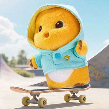 NAILOONG Where To Play With - Streetwear design shown on a skateboard, example design | KikiBuddies