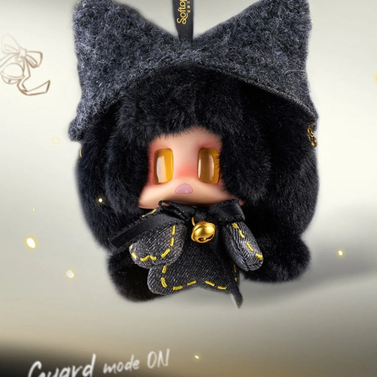 Jiangjiang Fortune Comes To You plush costume and face detail photograph; random-series example, not a confirmed selection