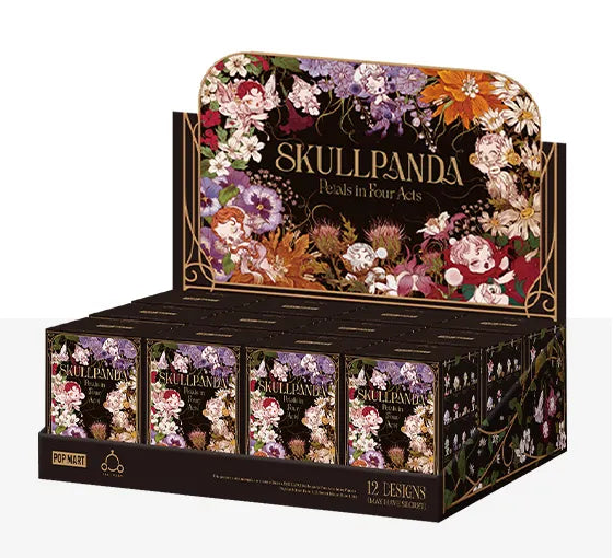 SKULLPANDA Petals In Four Acts Series Figure Blind Box — twelve box case