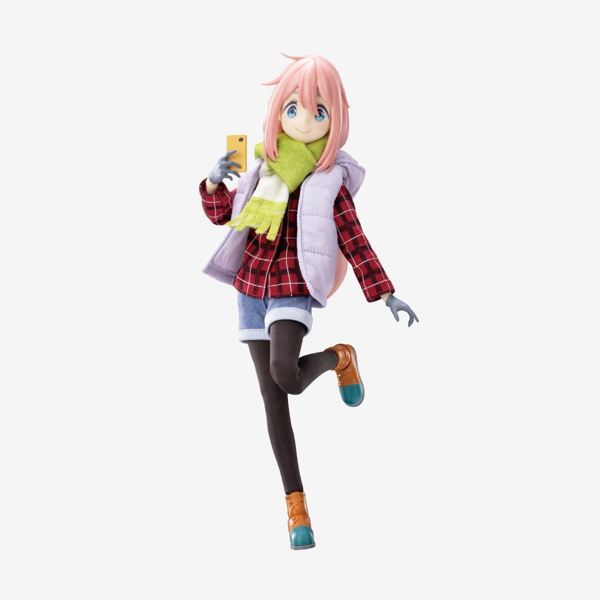POP MART Laid-Back Camp Nadeshiko Kagamihara action figure - full view