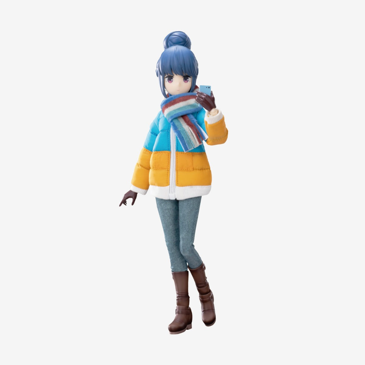 POP MART Laid-Back Camp Rin Shima action figure - full view