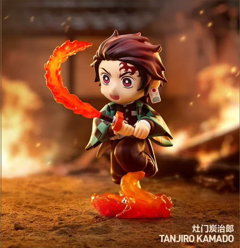 Demon Slayer Will Chapter — Tanjiro, design reference; random box does not guarantee this design