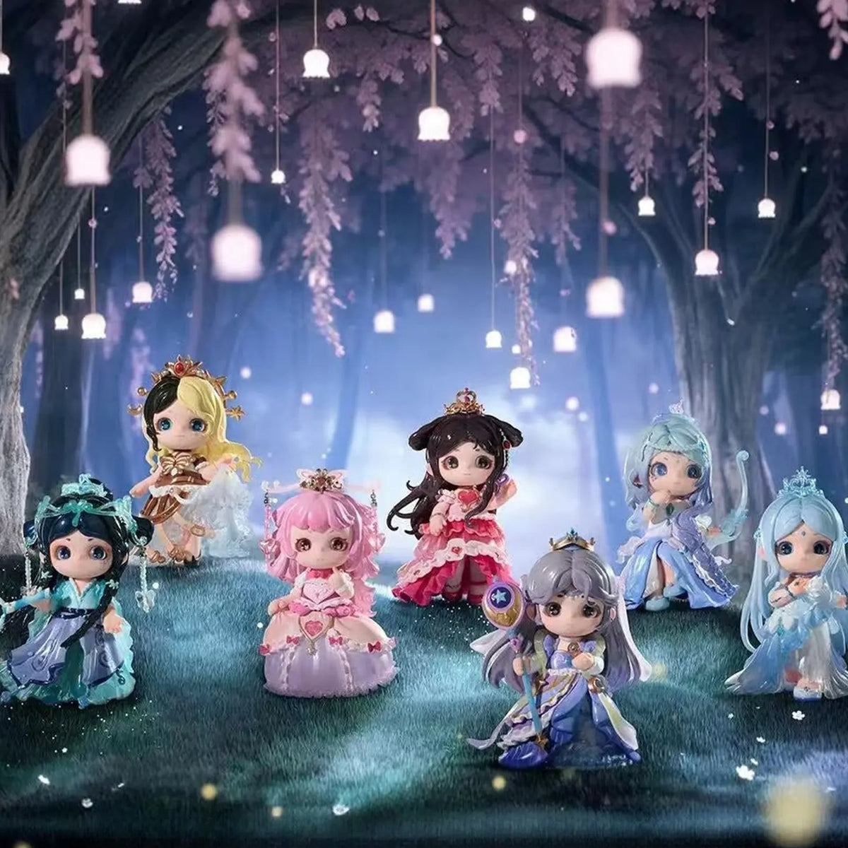 Joy × Ye Luoli Dreamscape Dimension Series Figure Blind Box — Dreamscape Dimension figure-series group; illustrative assortment
