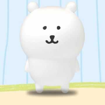 Joke Bear and Friends white bear mini figure; rendered series example
