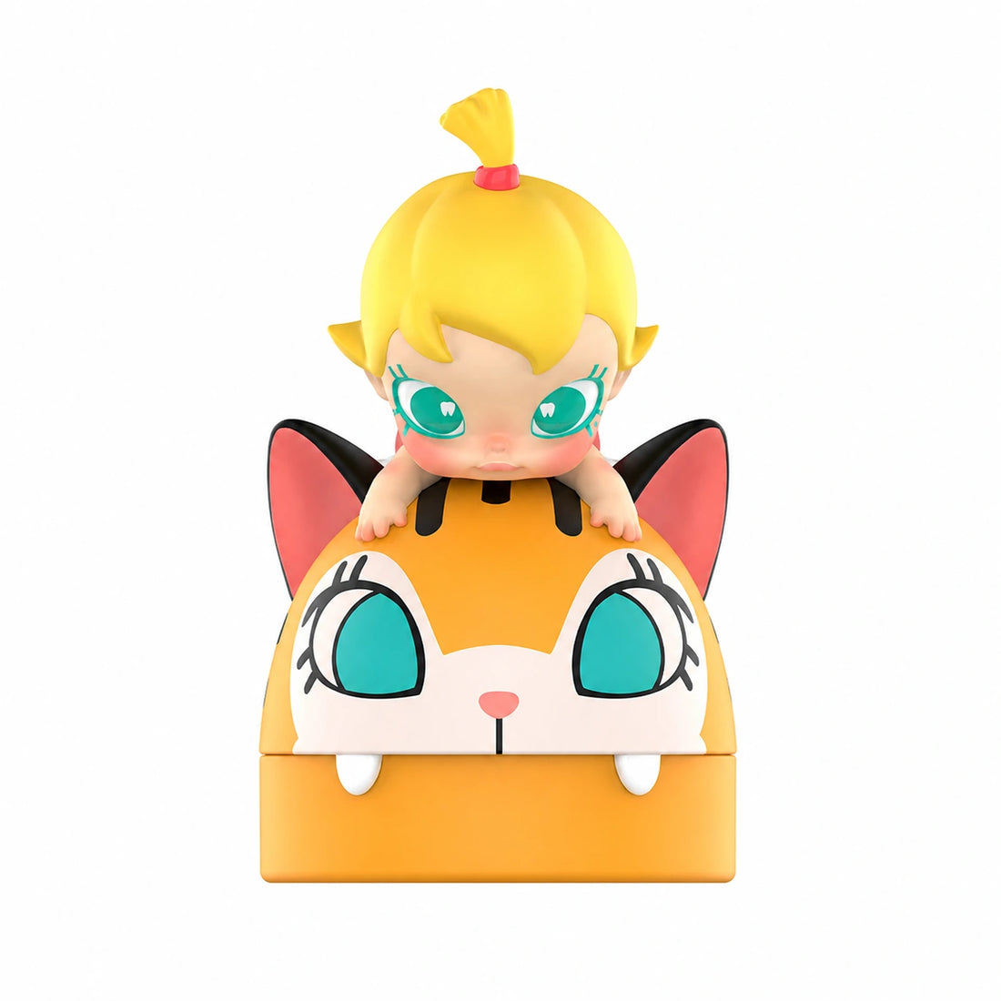 Baby Molly and Baby Tabby Pulling a Prank Figure premium hero view
