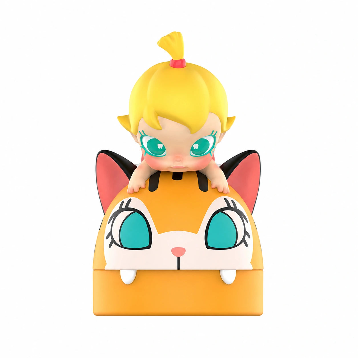 Baby Molly and Baby Tabby Pulling a Prank Figure - Front Factual Closed State