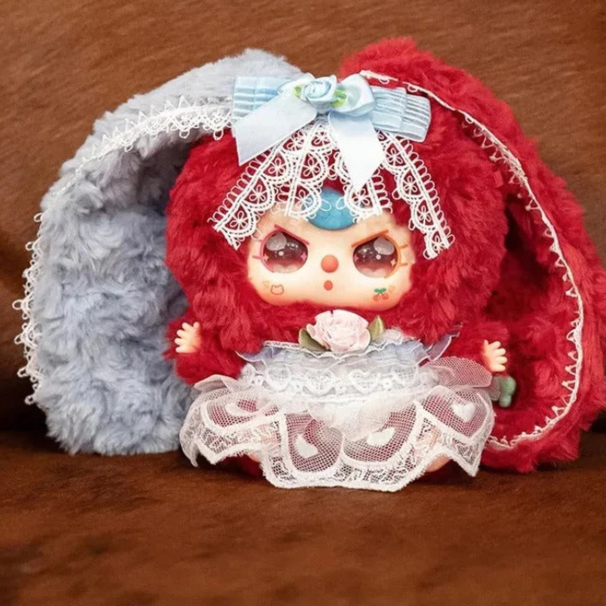 Baby Three-Lily Rabbit Town V4 Plush Dolls, Blind Box - Red Lily Rabbit Town V4 plush example; illustrative series image, contents depend on selected purchase option
