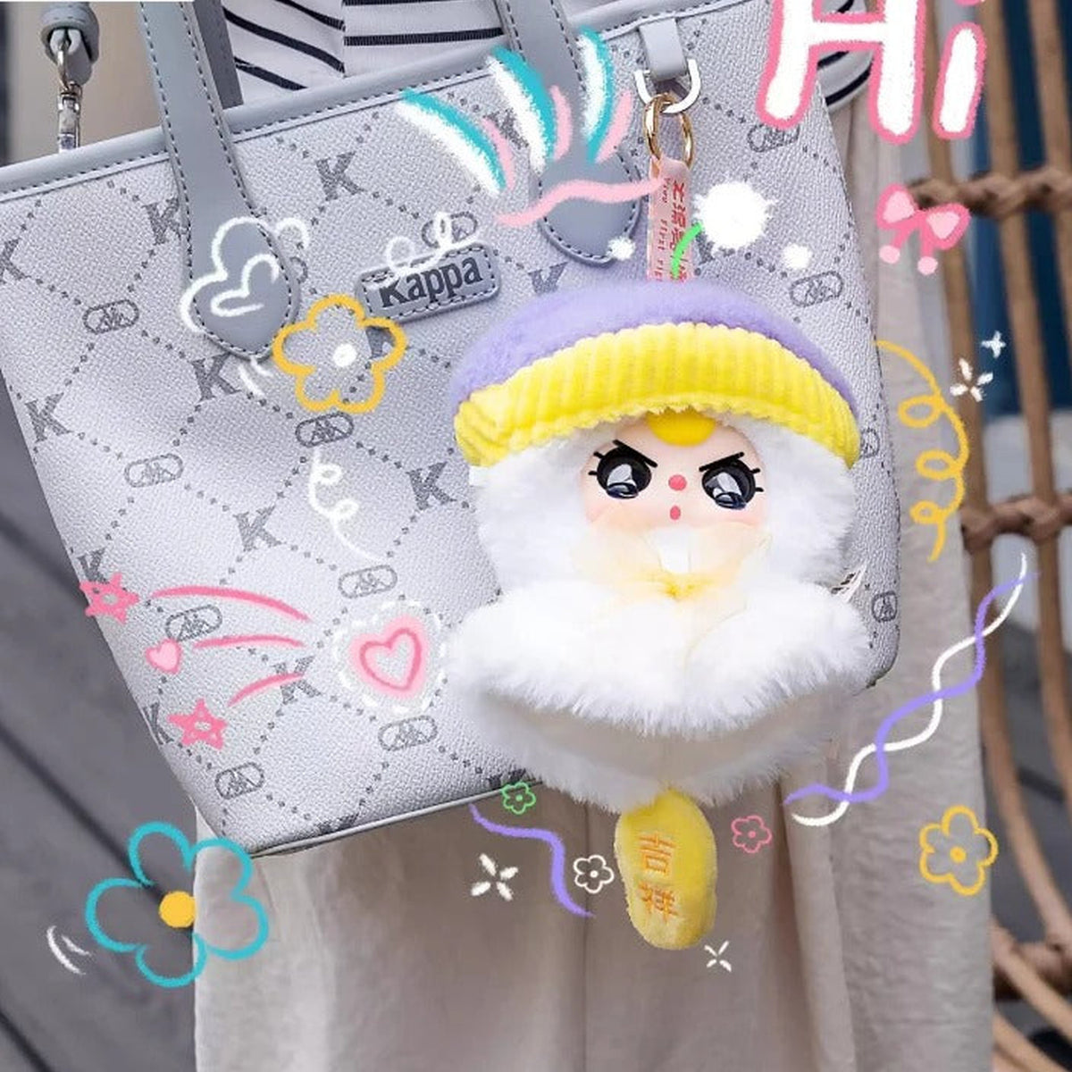 Baby Three- Sunny Baby Series Plush Blind Box - Yellow hat Sunny Baby plush example; illustrative series image, contents depend on selected purchase option