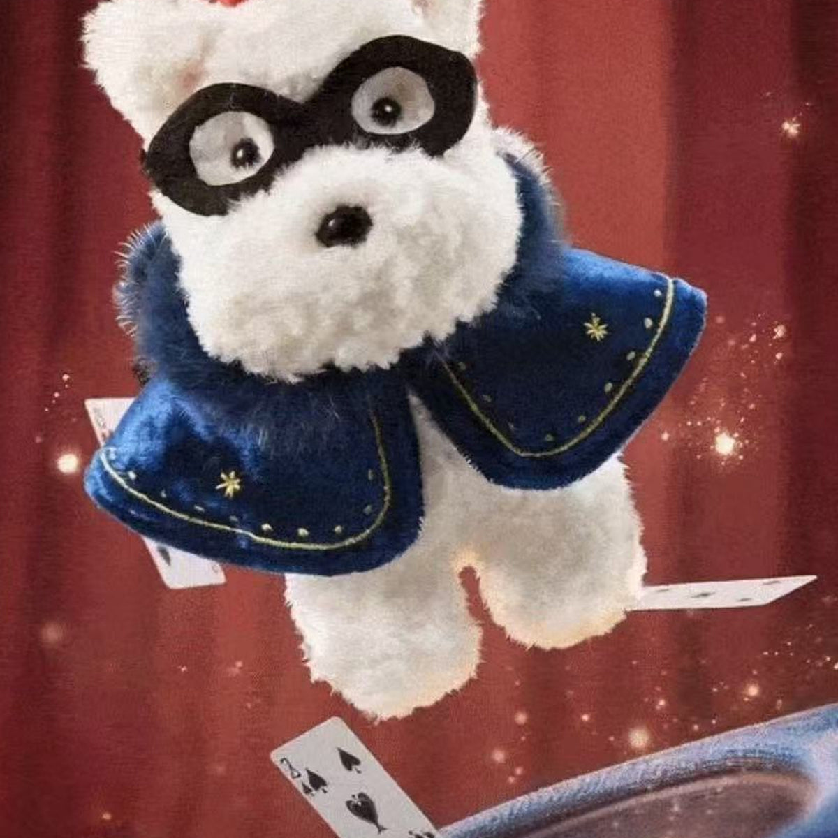 Babycare Puppy Wonder Circus Series Plush Pendant Blind Box - Flying puppy plush pendant detail with upper head cropped; random design not guaranteed